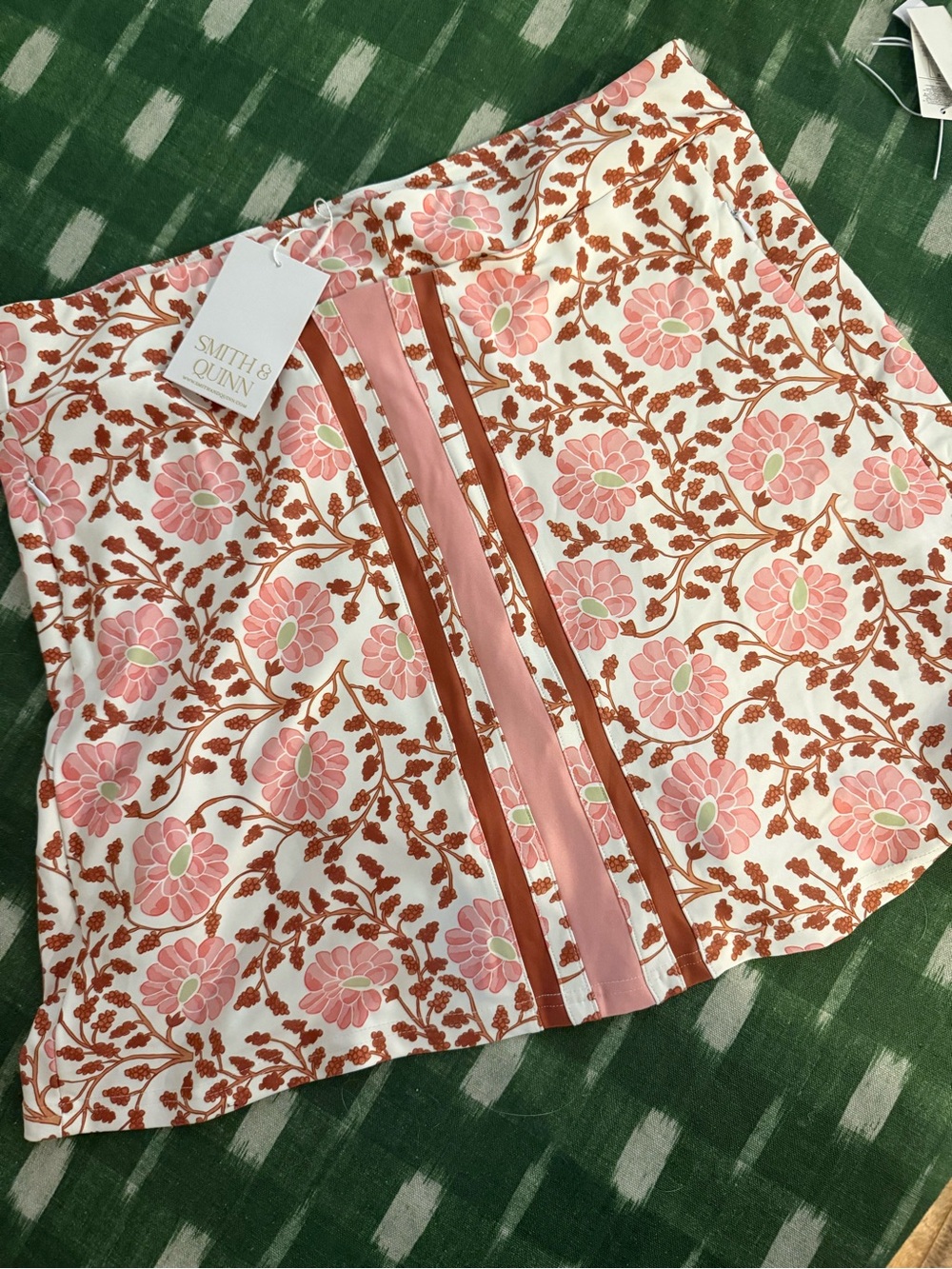 Smith & Quinn Pink Floral A-Line Skirt